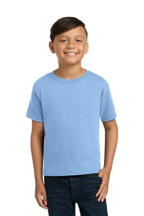 Jerzees ® - Youth Dri - Power ® 50/50 Cotton/Poly T-Shirt. 29B - Jerzees 29B Light Blue XS T-Shirts