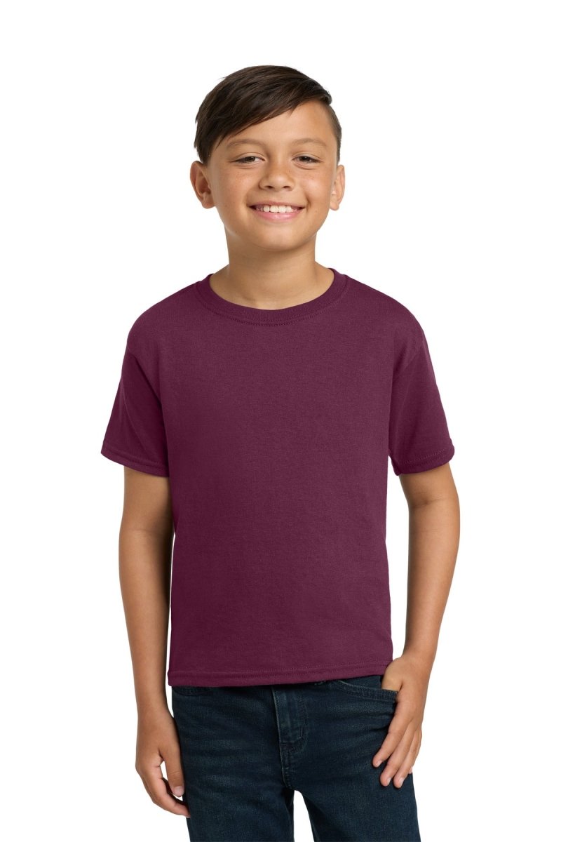 Jerzees ® - Youth Dri - Power ® 50/50 Cotton/Poly T-Shirt. 29B - Jerzees 29B Maroon XS T-Shirts