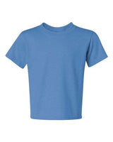 JERZEES Youth Dri - Power® 50/50 T-Shirt - JERZEES 29BR Columbia Blue XS Short Sleeve T-Shirts
