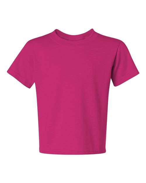 JERZEES Youth Dri - Power® 50/50 T-Shirt - JERZEES 29BR Cyber Pink XS Short Sleeve T-Shirts