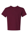 JERZEES Youth Dri - Power® 50/50 T-Shirt - JERZEES 29BR Maroon XS Short Sleeve T-Shirts