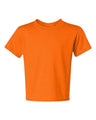 JERZEES Youth Dri - Power® 50/50 T-Shirt - JERZEES 29BR Safety Orange XS Short Sleeve T-Shirts