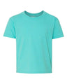 JERZEES Youth Dri - Power® 50/50 T-Shirt - JERZEES 29BR Scuba Blue XS Short Sleeve T-Shirts