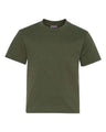 JERZEES Youth Dri - Power® 50/50 T-Shirt - Military Green - JERZEES 29BR Military Green XL Short Sleeve T-Shirts