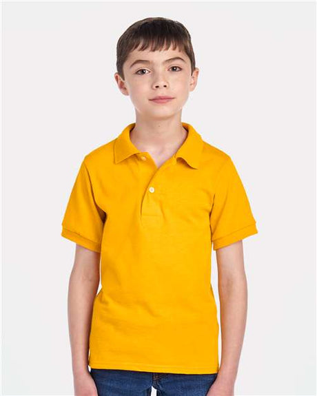 JERZEES Youth Dri - Power® Polo - JERZEES 437K Gold S