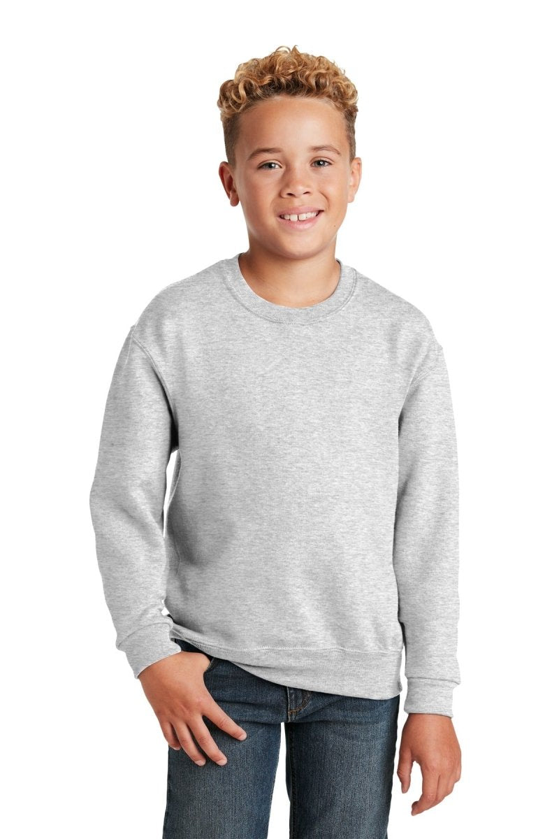 Jerzees ® - Youth NuBlend ® Crewneck Sweatshirt. 562B - Jerzees 562B Ash S Sweatshirts/Fleece