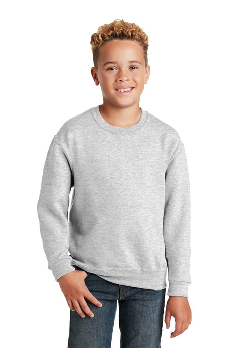 Jerzees ® - Youth NuBlend ® Crewneck Sweatshirt. 562B - Jerzees 562B Ash S Sweatshirts/Fleece