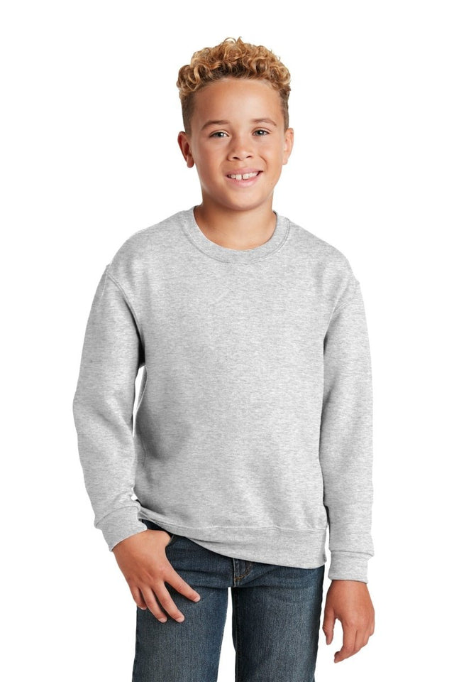 Jerzees ® - Youth NuBlend ® Crewneck Sweatshirt. 562B - Jerzees 562B Ash S Sweatshirts/Fleece