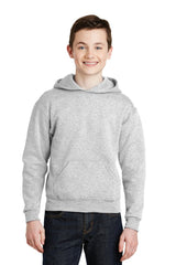 Jerzees ® - Youth NuBlend ® Pullover Hooded Sweatshirt. 996Y - Jerzees 996Y Ash S Sweatshirts/Fleece