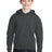Jerzees ® - Youth NuBlend ® Pullover Hooded Sweatshirt. 996Y - Jerzees 996Y Black Heather S Sweatshirts/Fleece