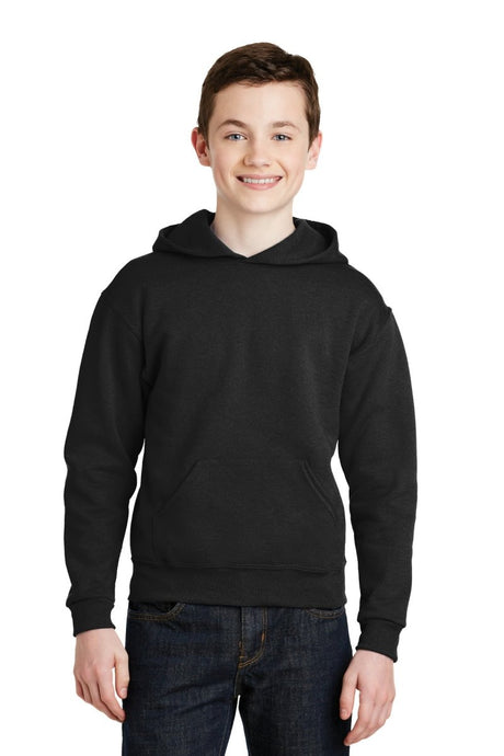 Jerzees ® - Youth NuBlend ® Pullover Hooded Sweatshirt. 996Y - Jerzees 996Y Black S Sweatshirts/Fleece
