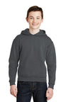 Jerzees ® - Youth NuBlend ® Pullover Hooded Sweatshirt. 996Y - Jerzees 996Y Charcoal Grey S Sweatshirts/Fleece
