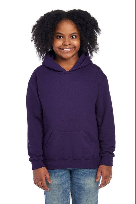 Jerzees ® - Youth NuBlend ® Pullover Hooded Sweatshirt. 996Y - Jerzees 996Y Deep Purple S Sweatshirts/Fleece