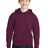 Jerzees ® - Youth NuBlend ® Pullover Hooded Sweatshirt. 996Y - Jerzees 996Y Maroon S Sweatshirts/Fleece