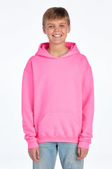 Jerzees ® - Youth NuBlend ® Pullover Hooded Sweatshirt. 996Y - Jerzees 996Y Neon Pink S Sweatshirts/Fleece