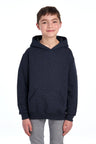 Jerzees ® - Youth NuBlend ® Pullover Hooded Sweatshirt. 996Y - Jerzees 996Y Vintage Heather Navy S Sweatshirts/Fleece