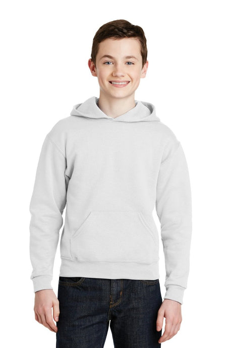 Jerzees ® - Youth NuBlend ® Pullover Hooded Sweatshirt. 996Y - Jerzees 996Y White S Sweatshirts/Fleece