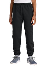 Jerzees ® Youth NuBlend ® Sweatpant 973B - Jerzees 973B Black S Bottoms
