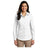 Joe' USA Ladies Long Sleeve Carefree Poplin Shirt XS White Women's