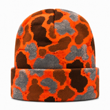 JOEDUCK12 Made in the USA Duck Camo Beanie - Blazing Duck (Front)