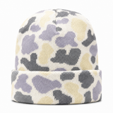 JOEDUCK12 Made in the USA Duck Camo Beanie - Winter Duck (Front)