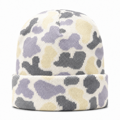 JOEDUCK12 Made in the USA Duck Camo Beanie - Winter Duck (Front)