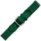 Joe's Baseball/Softball Uniform Belts - Available in All Colors and Sizes Youth Forest Green Belts