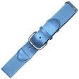 Joe's Baseball/Softball Uniform Belts - Available in All Colors and Sizes Youth Light Blue Belts