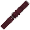 Joe's Baseball/Softball Uniform Belts - Available in All Colors and Sizes Youth Maroon Belts