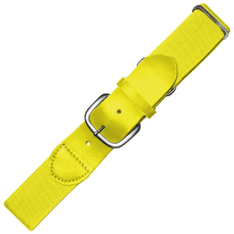 Joe's Baseball/Softball Uniform Belts - Available in All Colors and Sizes Youth Neon Yellow Belts