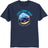 Joe's Surf Truck Design 50/50 Cotton Poly T-Shirts in Regular, Big and Tall Navy Small Short Sleeve T-Shirts