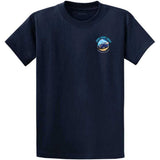 Joe's Surf Truck Design Heavyweight Cotton T-Shirts in Regular, Big and Tall Small Athletic Heather Short Sleeve T-Shirts