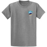 Joe's Surf Truck Design Heavyweight Cotton T-Shirts in Regular, Big and Tall Small Athletic Heather Short Sleeve T-Shirts
