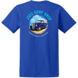 Joe's Surf Truck Design Heavyweight Cotton T-Shirts in Regular, Big and Tall Small Athletic Heather Short Sleeve T-Shirts