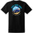 Joe's Surf Truck Design Heavyweight Cotton T-Shirts in Regular, Big and Tall Small Black Short Sleeve T-Shirts