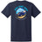 Joe's Surf Truck Design Heavyweight Cotton T-Shirts in Regular, Big and Tall Small Navy Short Sleeve T-Shirts