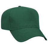 Joe's USA 5 Panel, Mid Profile Baseball Cap | Joe's USA J88069 Dark Green Caps