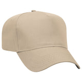 Joe's USA 5 Panel, Mid Profile Baseball Cap | Joe's USA J88069 Khaki Caps