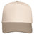 Joe's USA 5 Panel, Mid Profile Baseball Cap | Joe's USA J88069 Natural/Khaki Caps