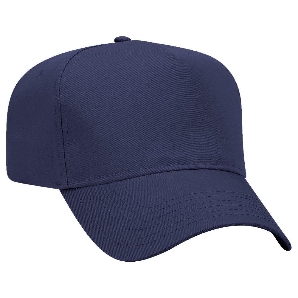 Joe's USA 5 Panel, Mid Profile Baseball Cap | Joe's USA J88069 Navy Caps