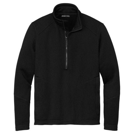 Joe's USA Arc Fleece 1/4 - Zip Sweater Black X - Small