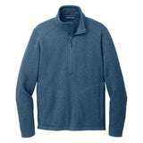 Joe's USA Arc Fleece 1/4 - Zip Sweater Insignia Heather X - Small