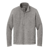 Joe's USA Arc Fleece 1/4 - Zip Sweater Light Grey Heather X - Small