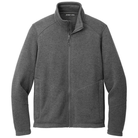 Joe's USA Arc Fleece Full - Zip Sweater Black X - Small