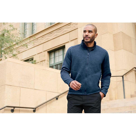 Joe's USA Arc Fleece Full - Zip Sweater Black X - Small
