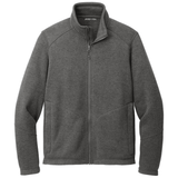 Joe's USA Arc Fleece Full - Zip Sweater Dark Grey Heather X - Small