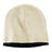 Joe's USA Beanie Cap. Natural/Navy Beanies