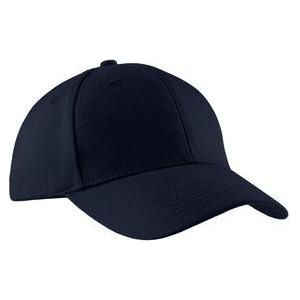 Joe's USA Brushed Twill Cap Navy Hats