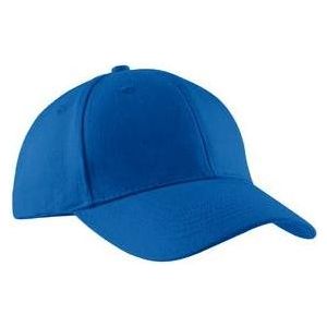 Joe's USA Brushed Twill Cap Royal Hats
