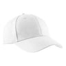 Joe's USA Brushed Twill Cap White Hats